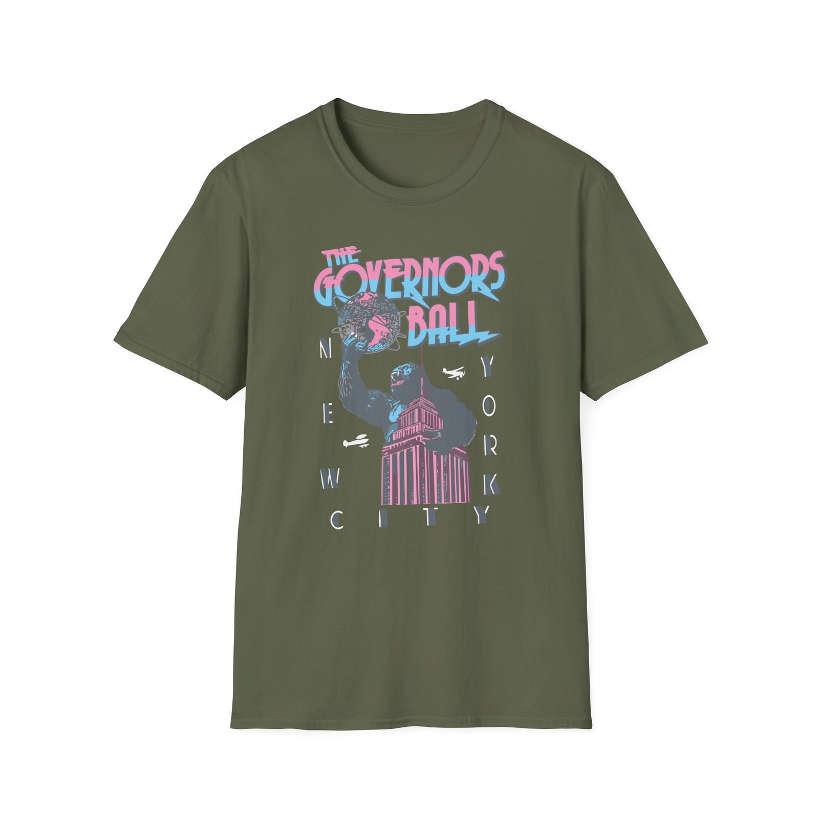 Gov Ball King Kong Unisex Softstyle T-Shirt