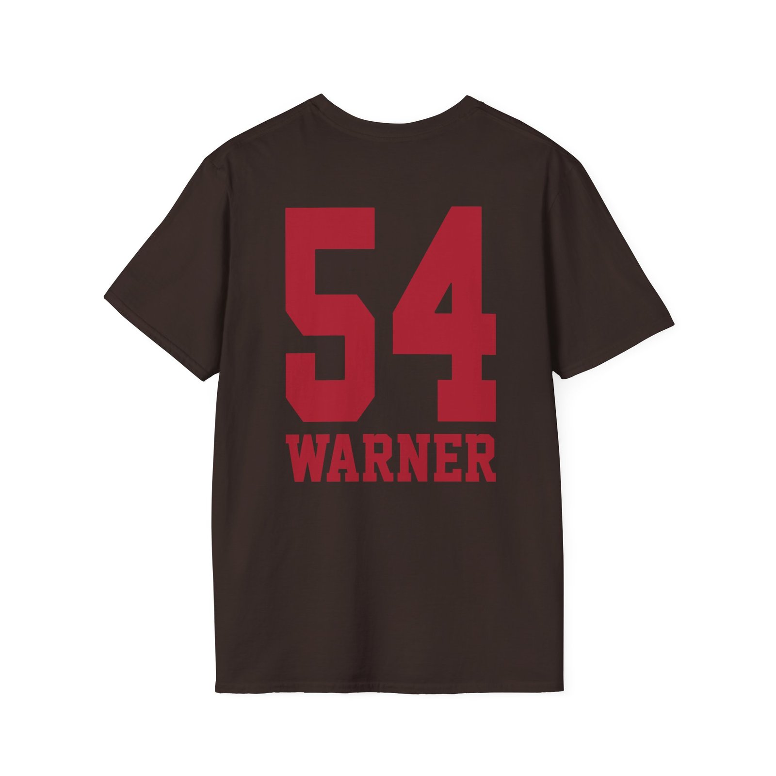 Fred Warner San Francisco 49ers Wordmark Player Name & Number Unisex Softstyle T-Shirt