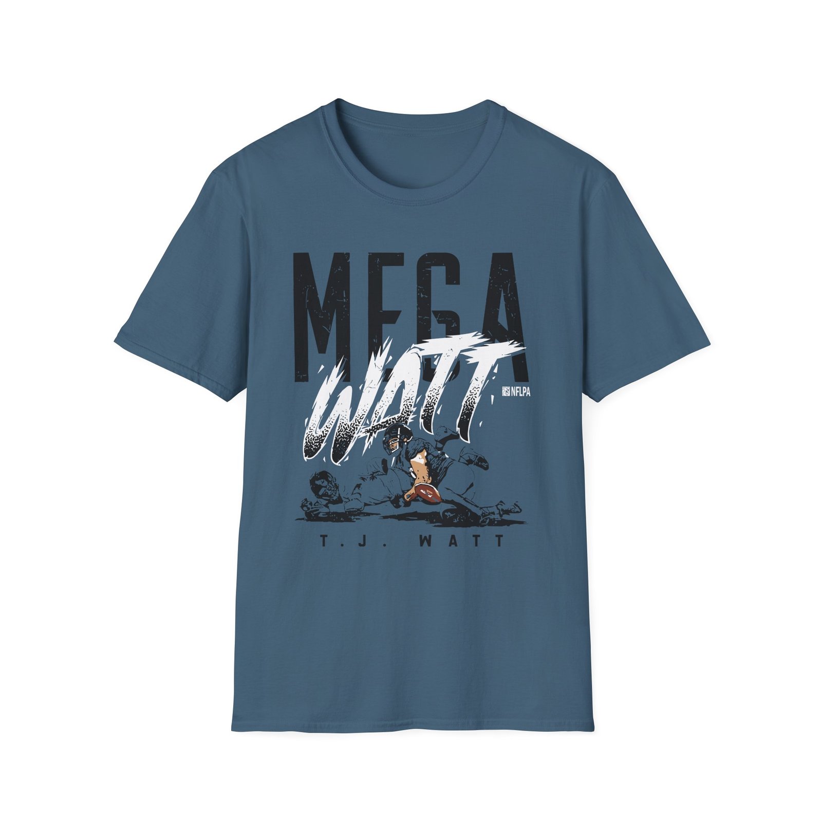 Tj Watt Mega Watt Unisex Softstyle T-Shirt