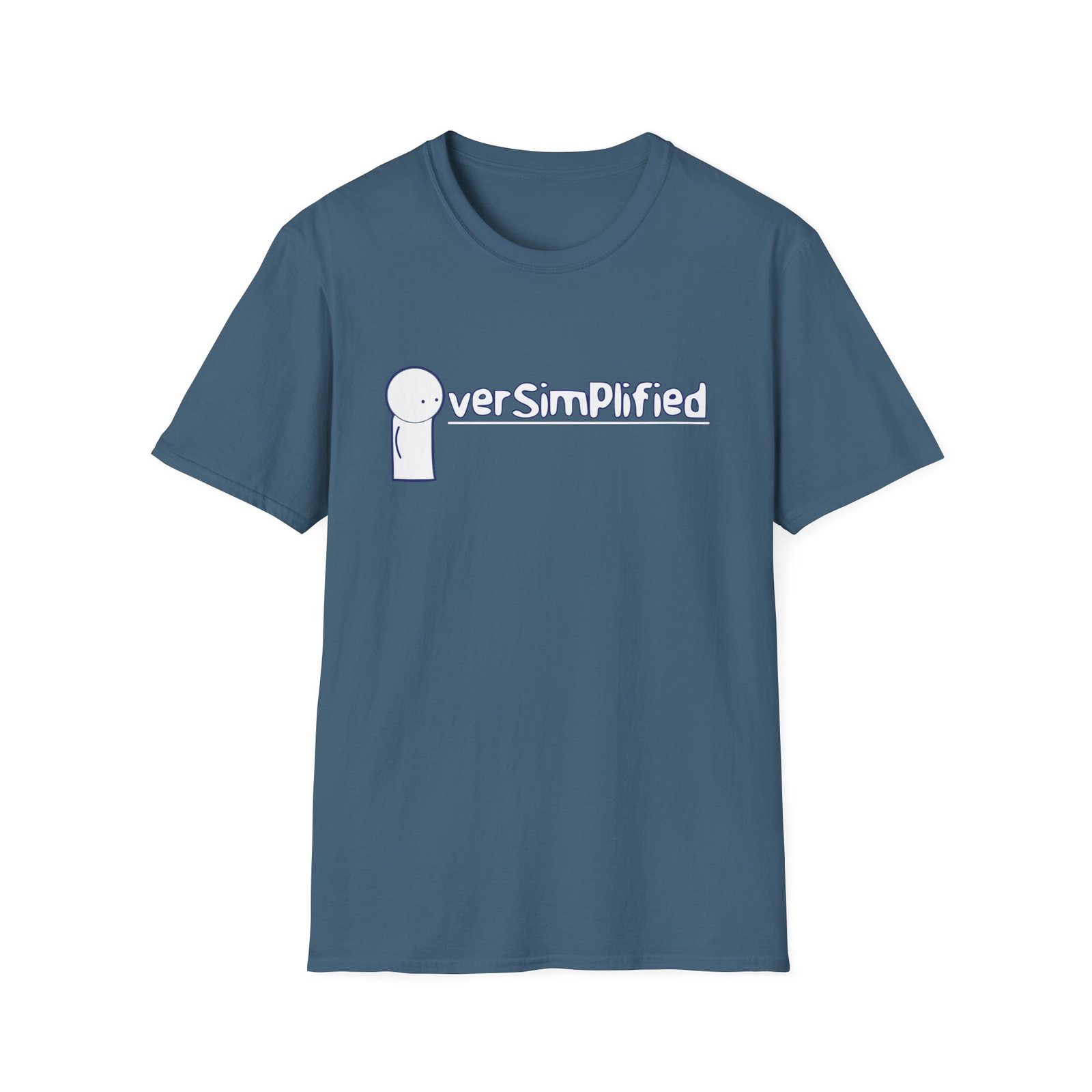 Oversimplified Logo Unisex Softstyle T-Shirt