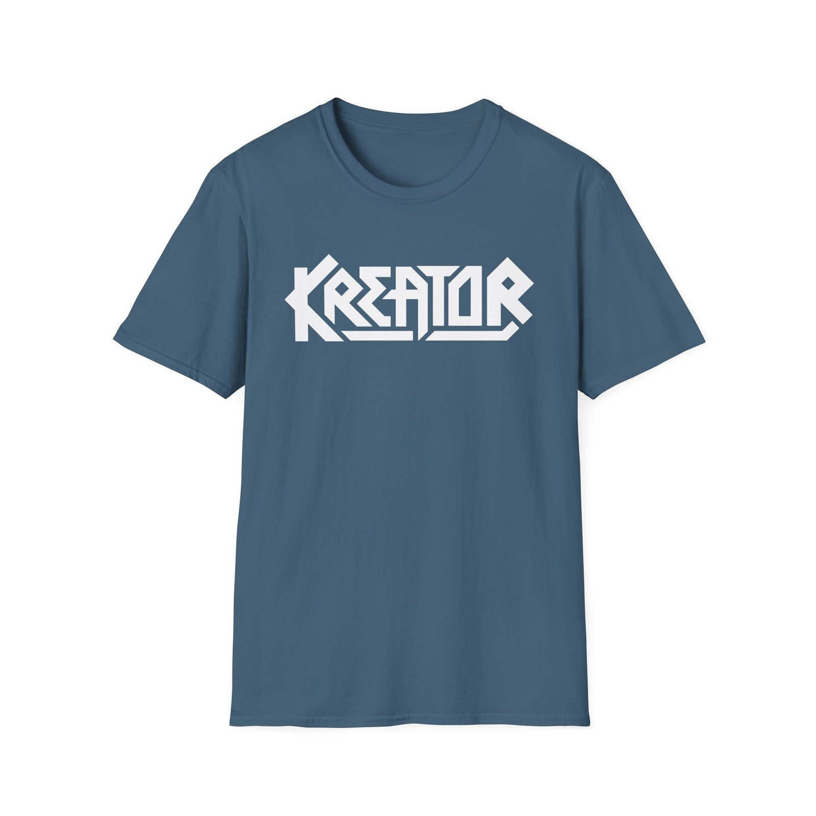 Kreator Satan is Real Unisex Softstyle T-Shirt