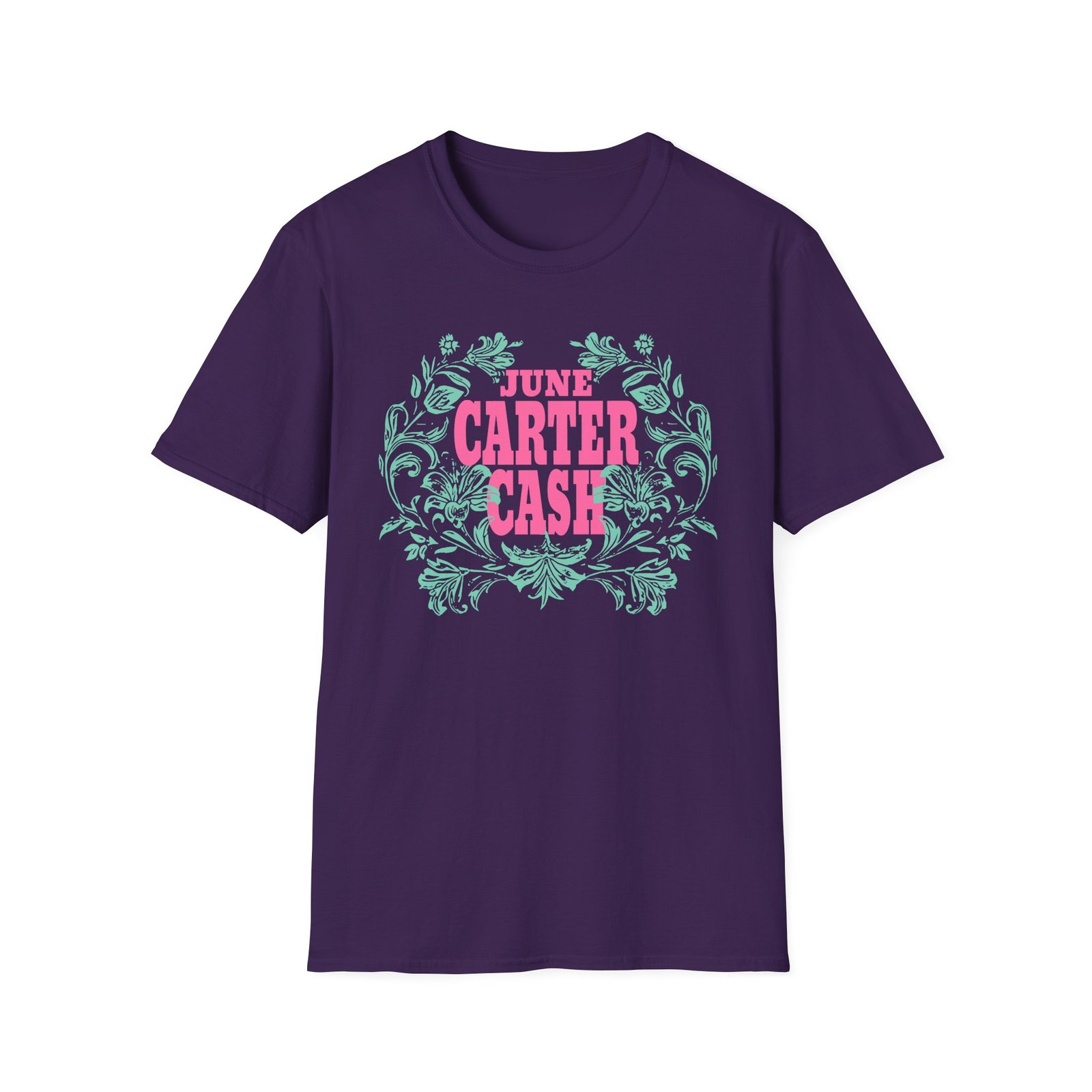 Johnny Cash June Carter Cash Logo Unisex Softstyle T-Shirt