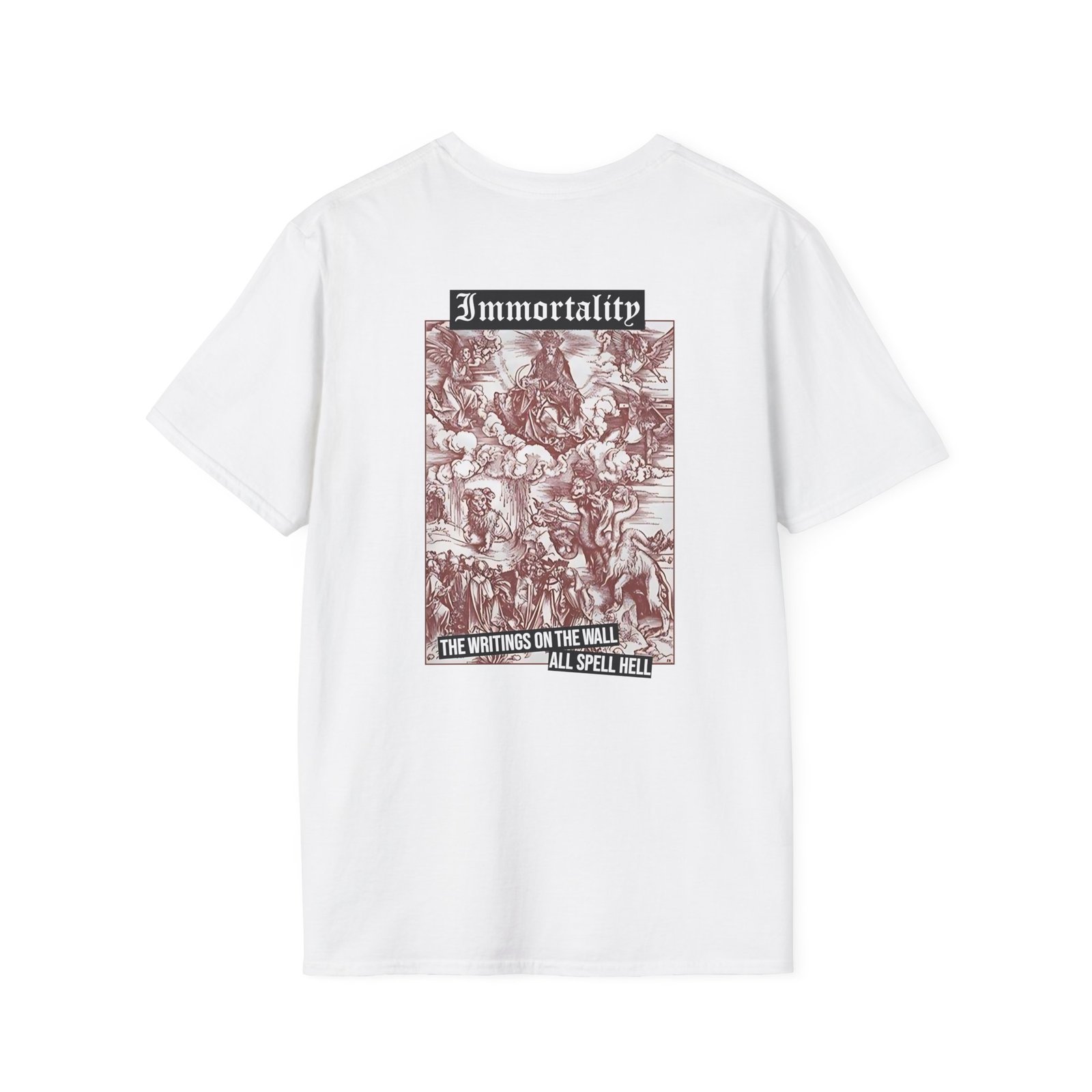 Born From Pain Immortality Unisex Softstyle T-Shirt