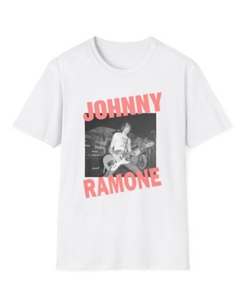 Johnny Ramone Riff Unisex Softstyle T-Shirt