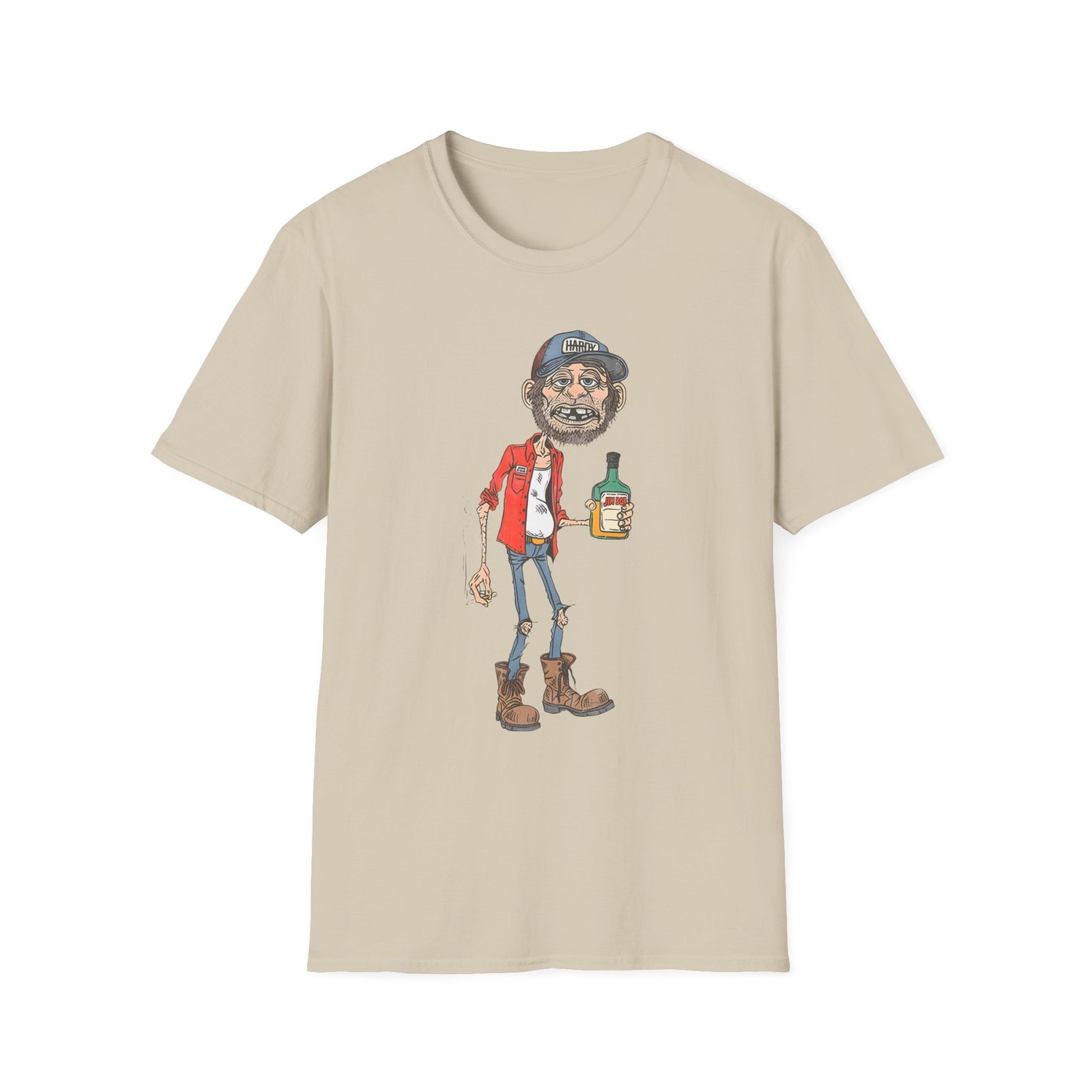 Hardy Jim Bob Unisex Softstyle T-Shirt