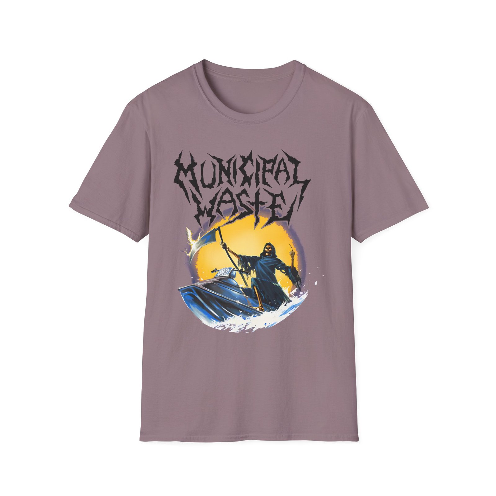 Municipal Waste Jet Ski Death Unisex Softstyle T-Shirt