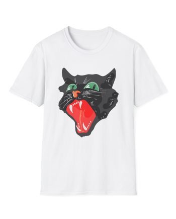Deathwish Black Cat unisex softstyle t-shirt