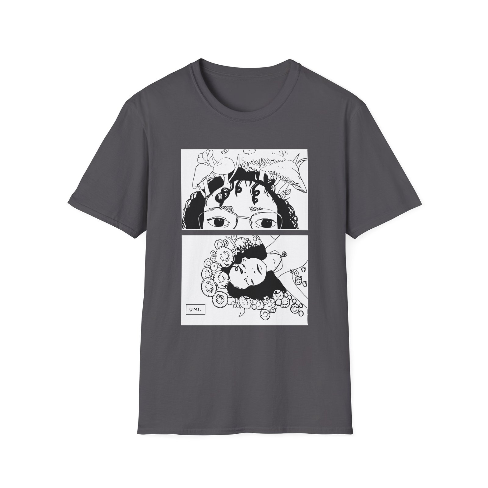 Umi Drawing Unisex Softstyle T-Shirt