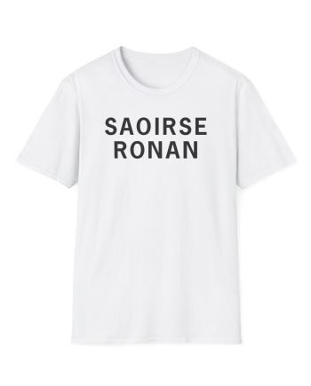 Saoirse Ronan Unisex Softstyle T-Shirt