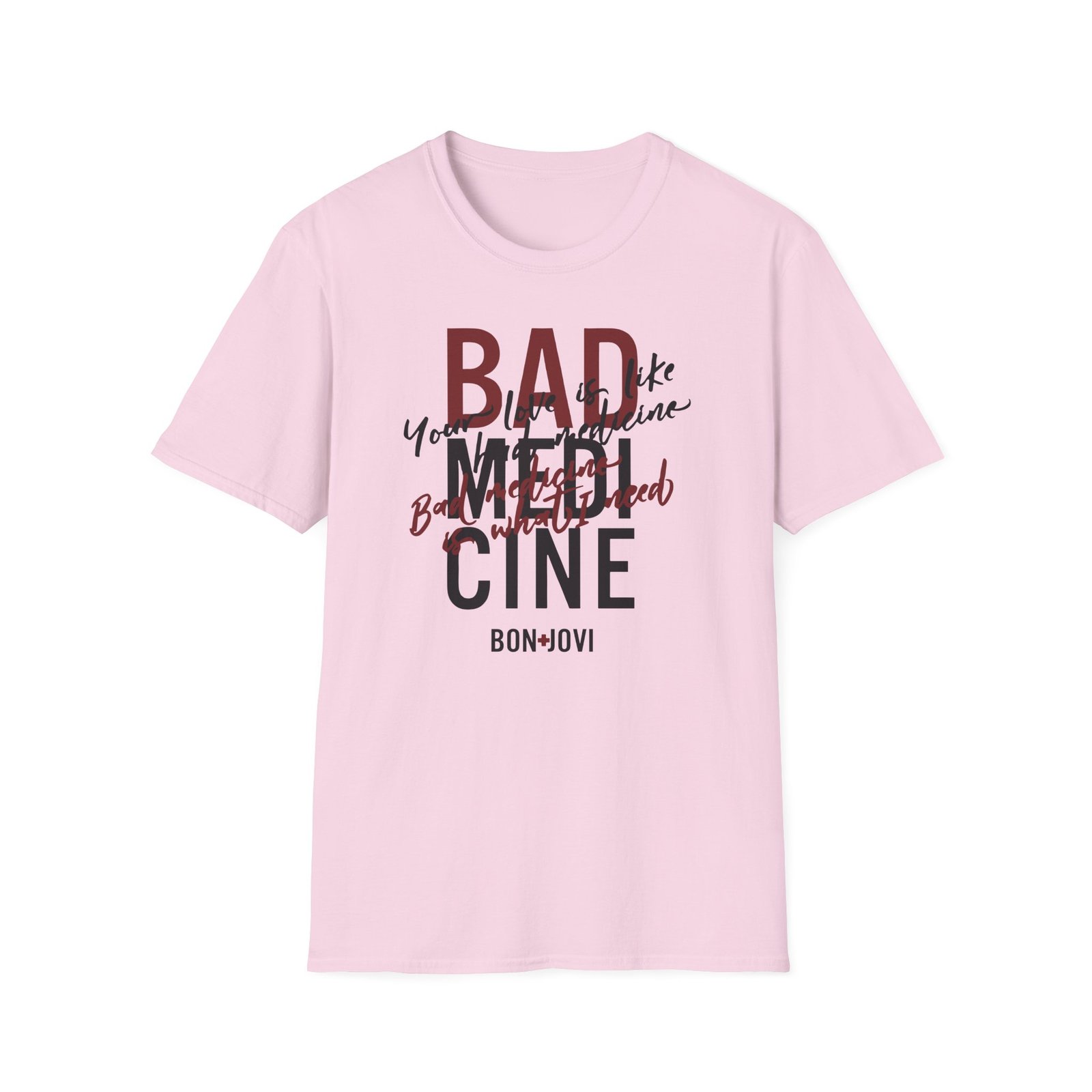 Bon Jovi Bad Medicine Unisex Softstyle T-Shirt