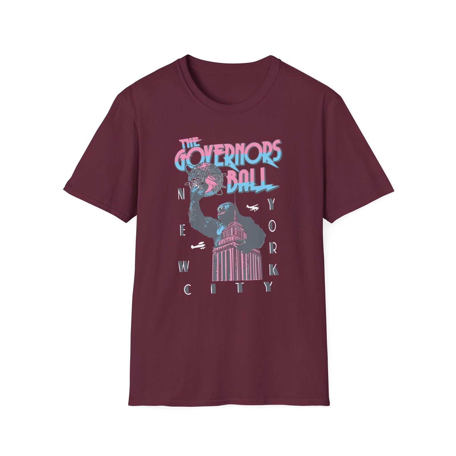 Gov Ball King Kong Unisex Softstyle T-Shirt