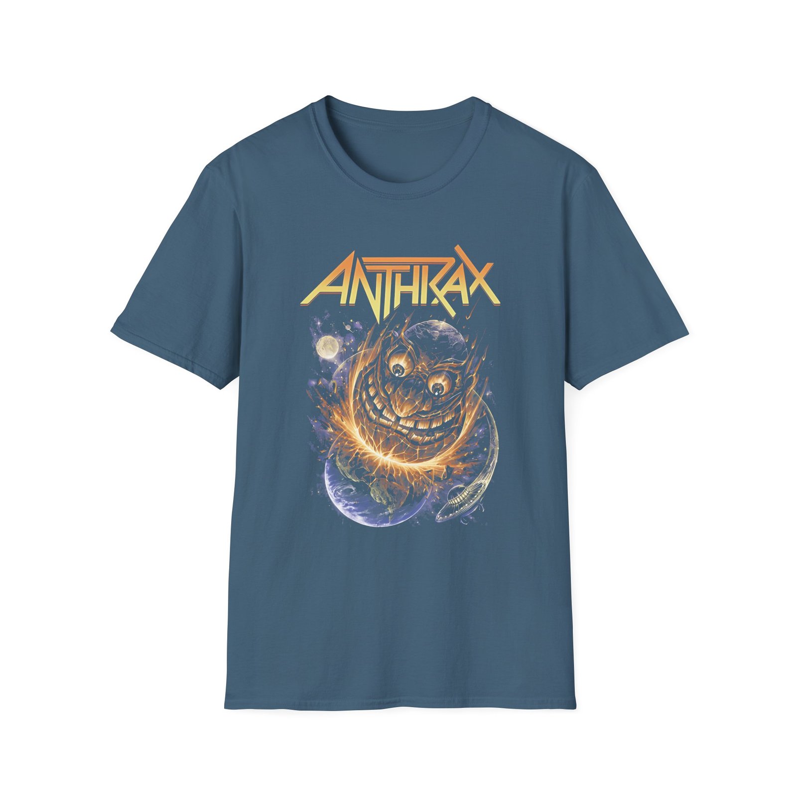 Anthrax Not World Unisex Softstyle T-Shirt