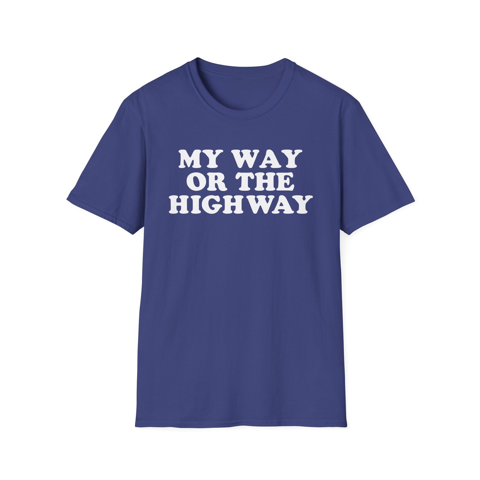 Pretenders My Way or the Highway Unisex Softstyle T-Shirt