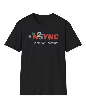 Nsync Home for Christmas 25th Anniversary Unisex Softstyle T-Shirt