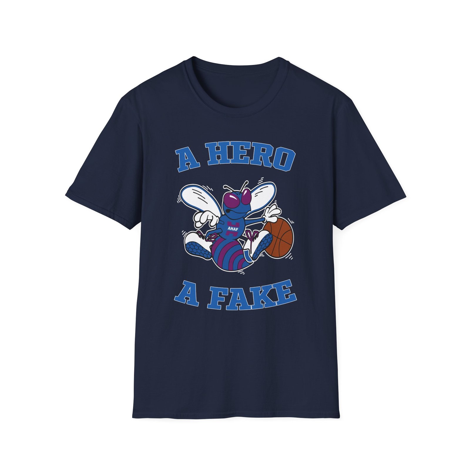 A Hero a Fake Unisex Softstyle T-Shirt