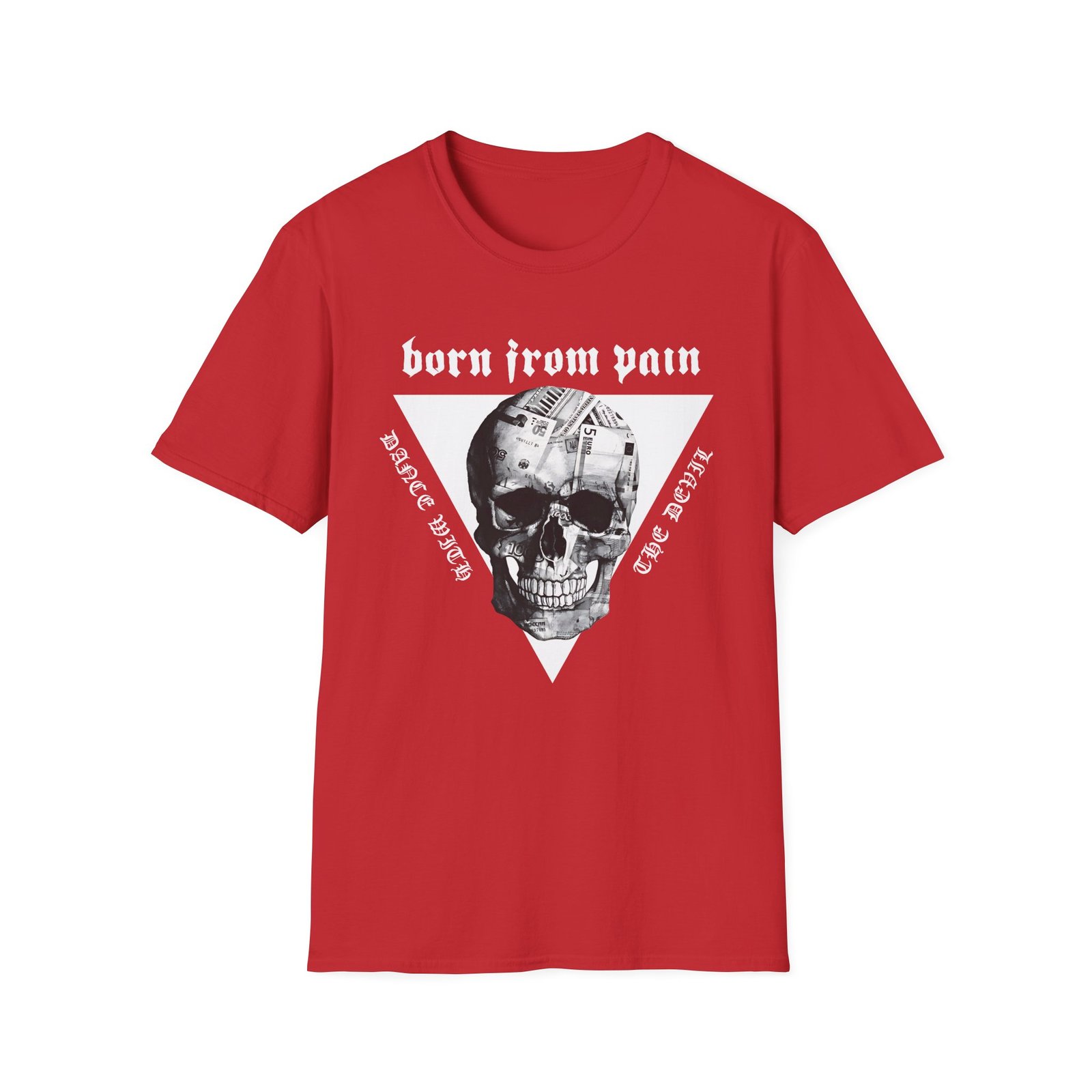 Born From Pain Dance With the Devil Unisex Softstyle T-Shirt