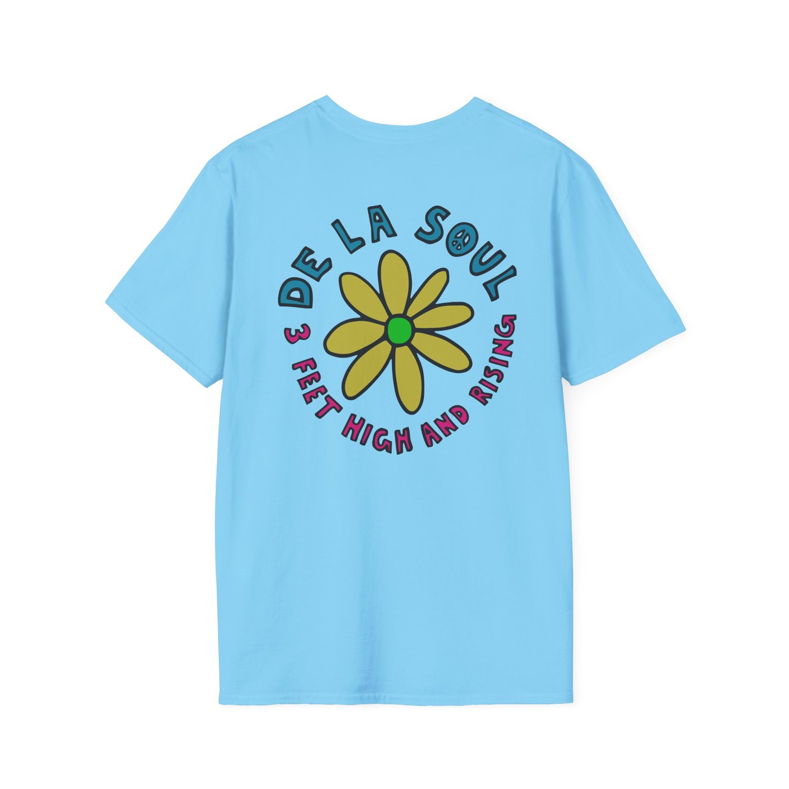 De La Soul 3 Feet High and Rising Unisex Softstyle T-Shirt