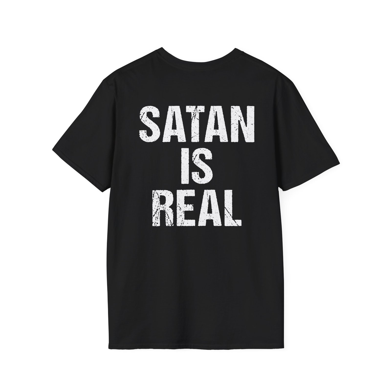Kreator Satan is Real Unisex Softstyle T-Shirt