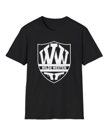 Mula B Louis Wilde Westen Logo Unisex Softstyle T-Shirt