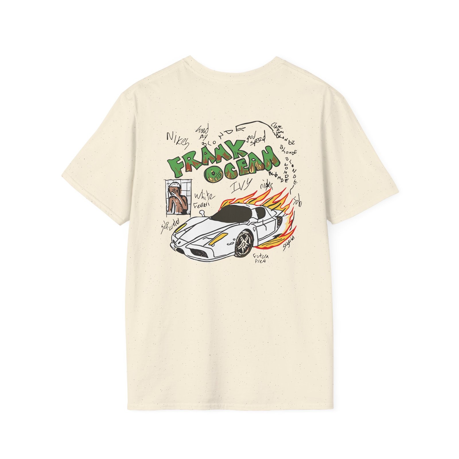 Frank Ocean Blond Art Unisex Softstyle T-Shirt