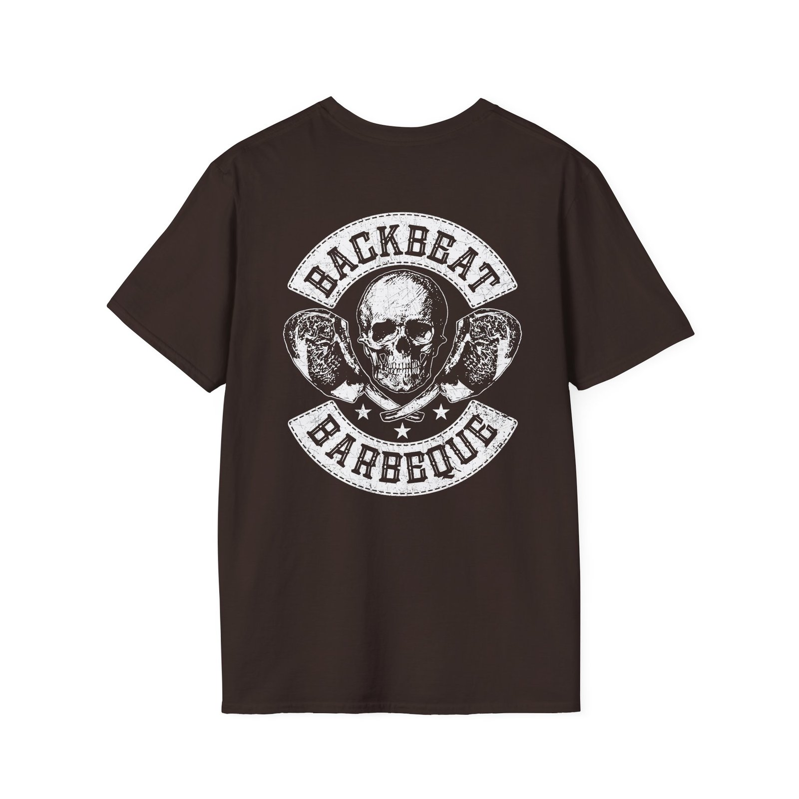 Foo Fighters Backbeat Bbq Logo Unisex Softstyle T-Shirt