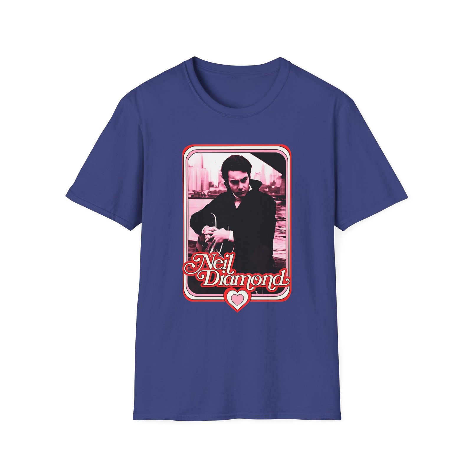 Neil Diamond Photo Unisex Softstyle T-Shirt