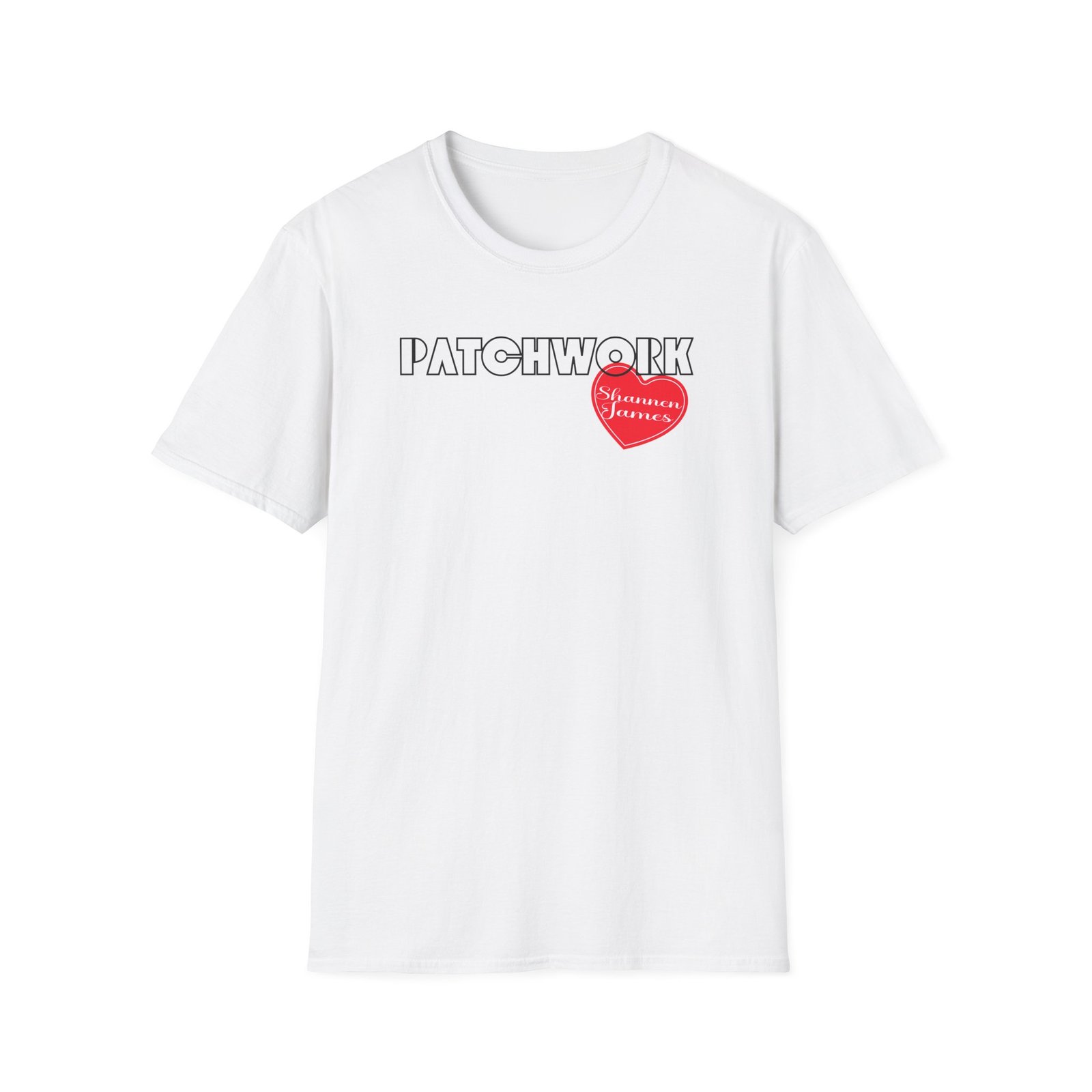 Shannen James Patchwork Unisex Softstyle T-Shirt