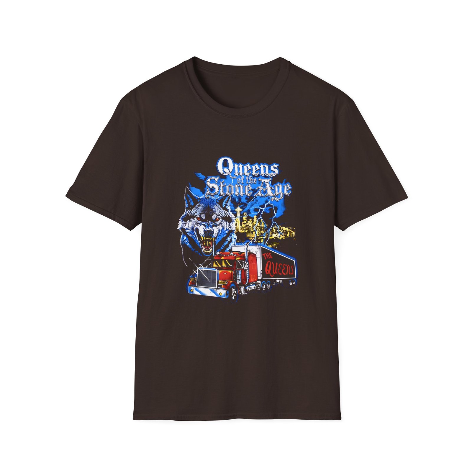 Queens of the Stone Age Truck Unisex Softstyle T-Shirt