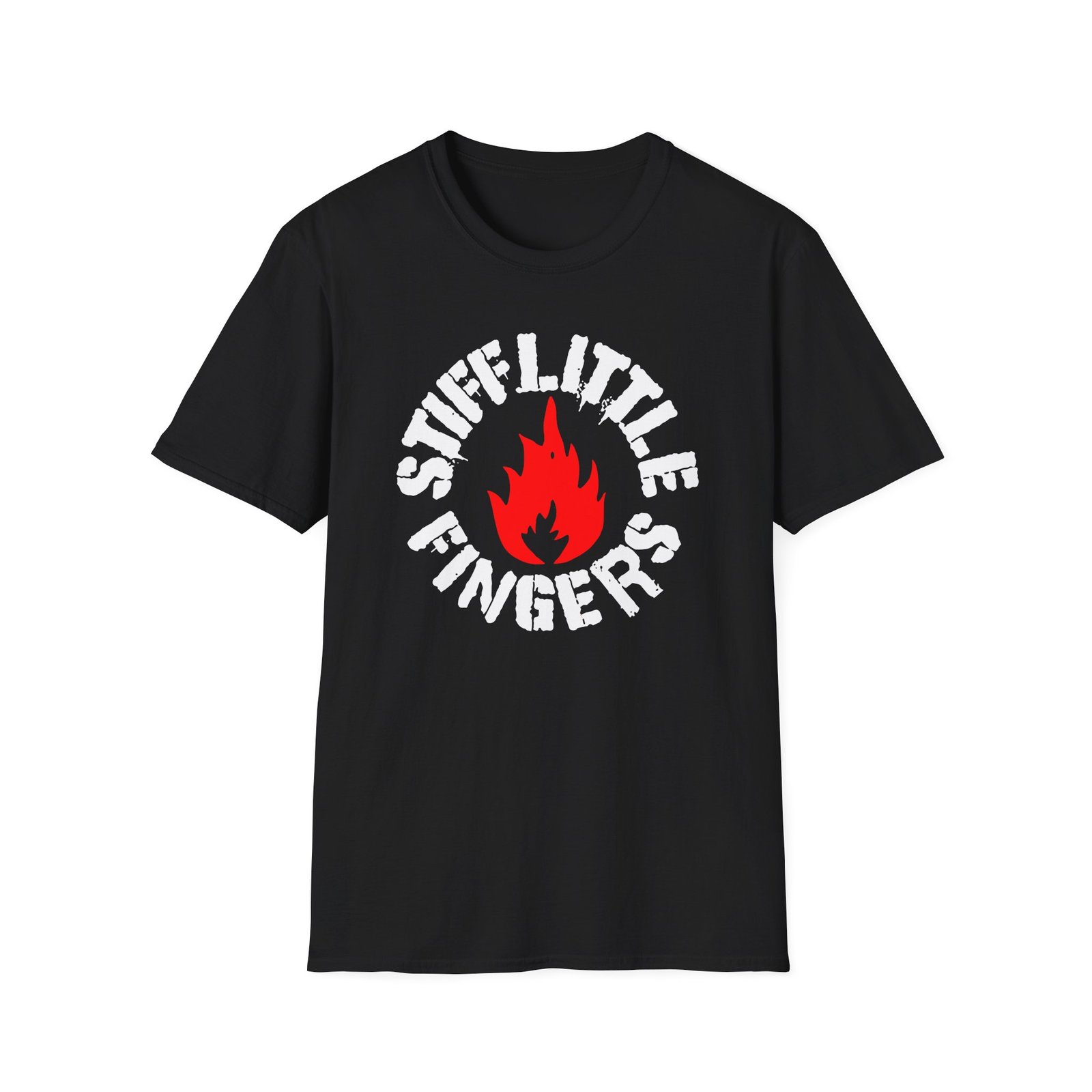 Stiff Little Fingers Logo Unisex Softstyle T-Shirt