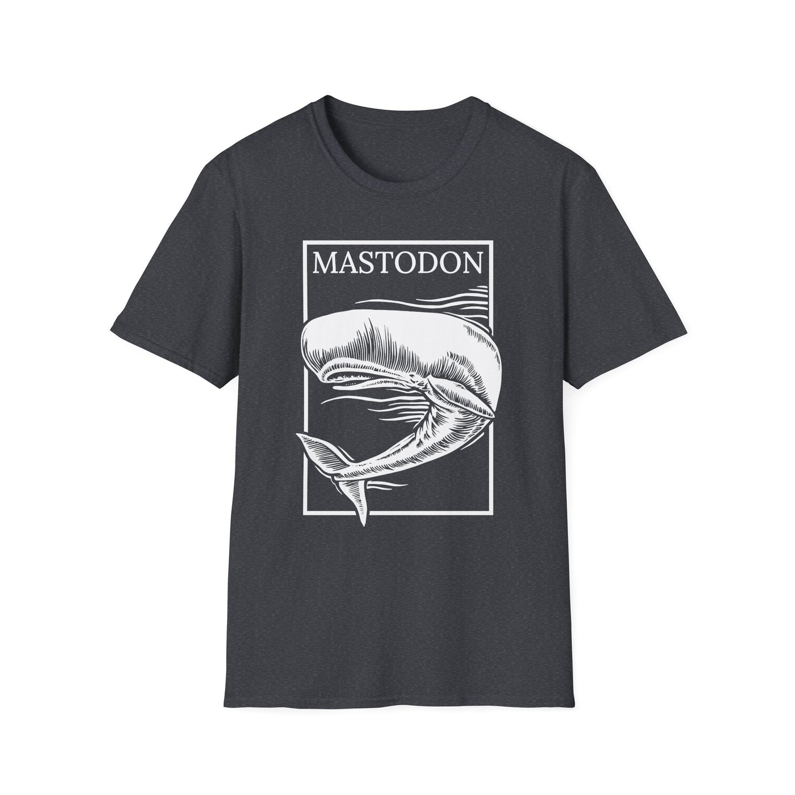 Mastodon White Whale Unisex Softstyle T-Shirt