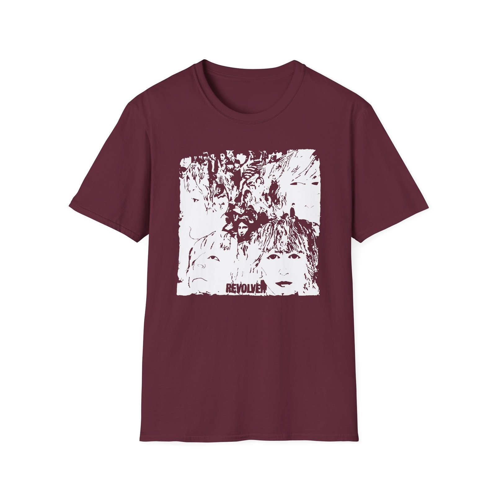The Beatles Revolver Album Unisex Softstyle T-Shirt