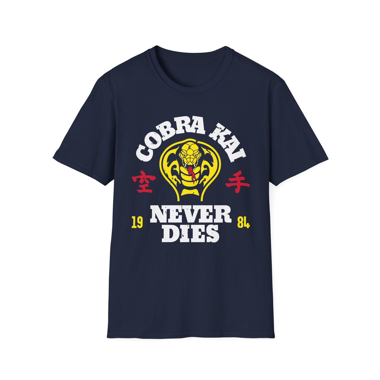 Cobra Kai Never Dies Unisex Softstyle T-Shirt