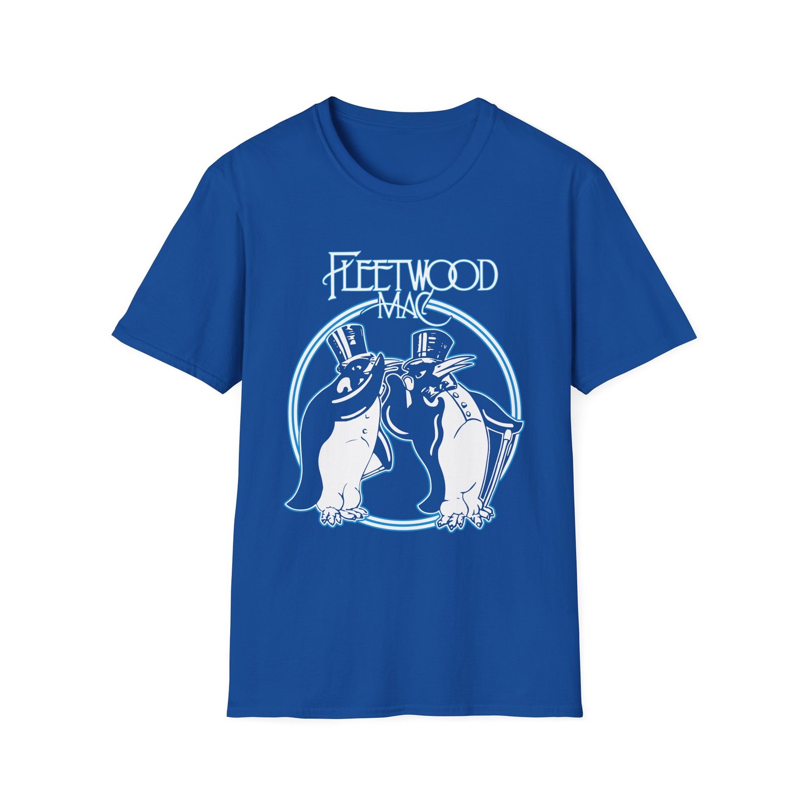 Fleetwood Mac Penguin unisex softstyle t-shirt