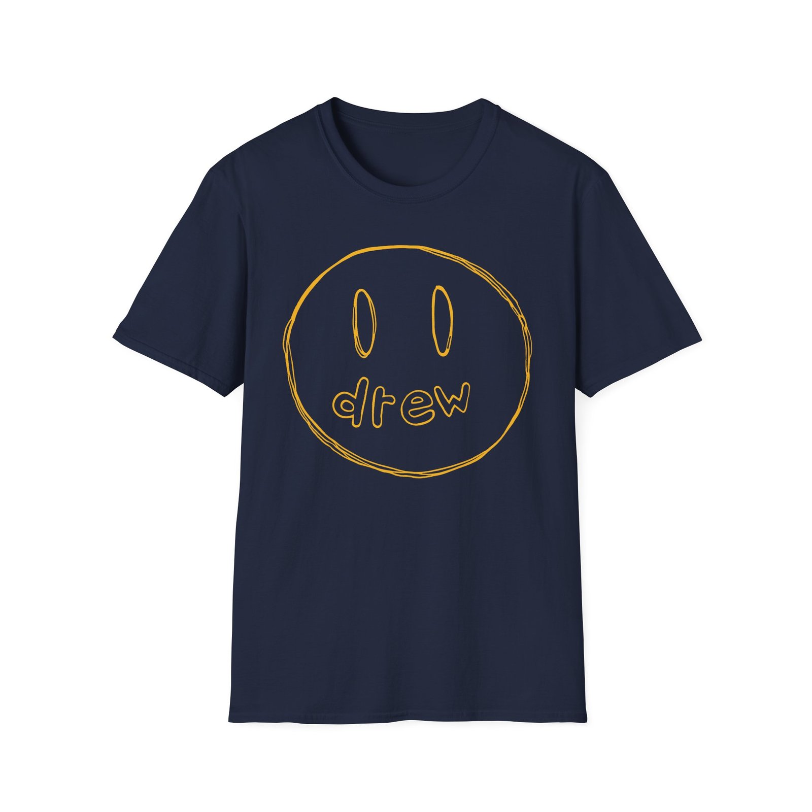 Drew Sketch Mascot Unisex Softstyle T-Shirt
