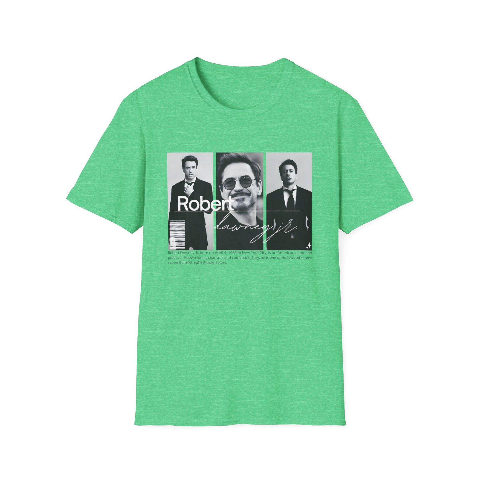 Robert Downey Unisex Softstyle T-Shirt