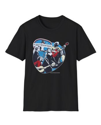 Pedro Pascal 1979 Fleetwood Mac Vintage Tour Unisex Softstyle T-Shirt
