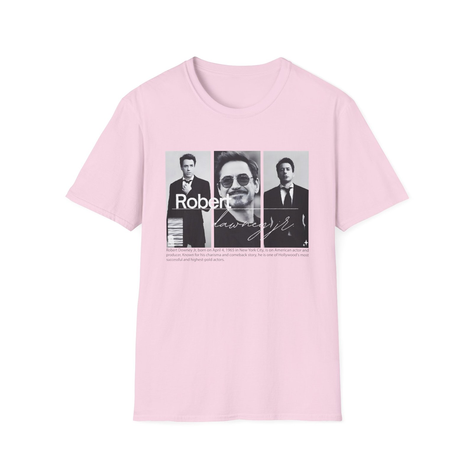 Robert Downey Unisex Softstyle T-Shirt