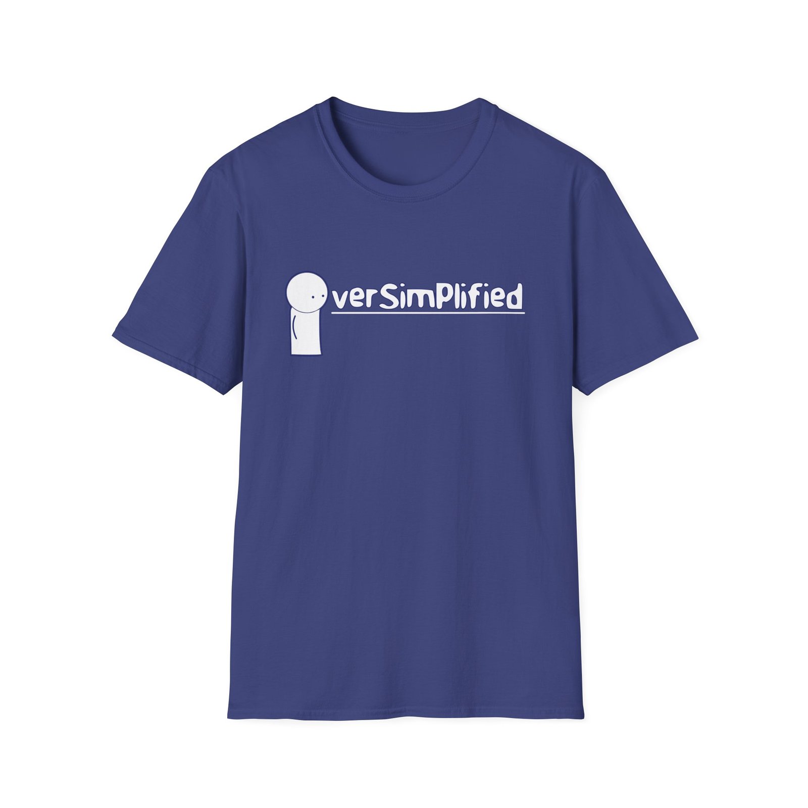 Oversimplified Logo Unisex Softstyle T-Shirt