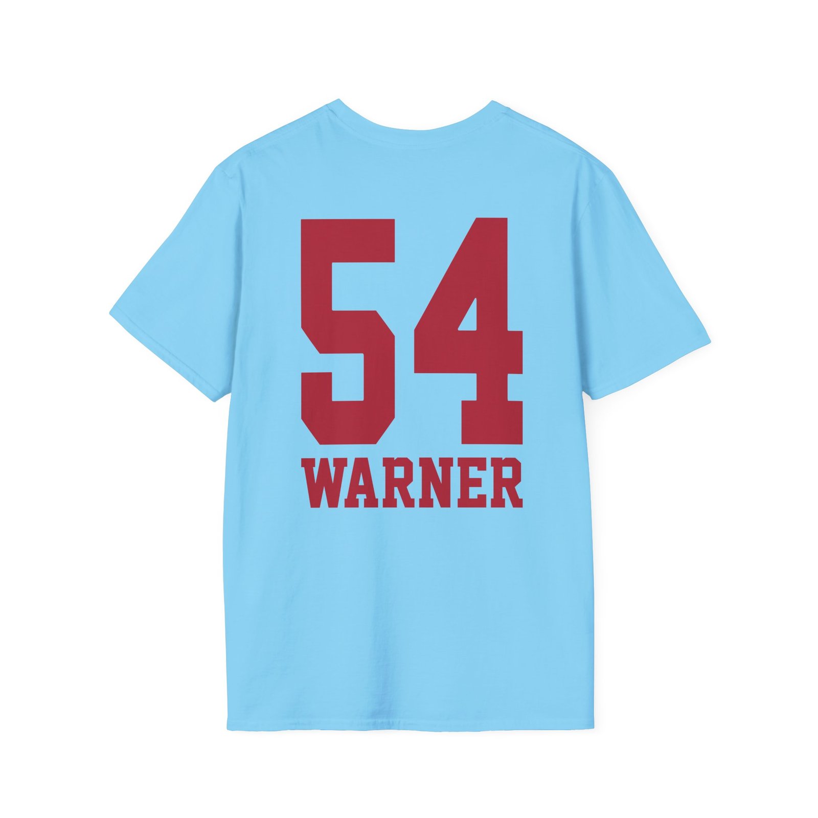 Fred Warner San Francisco 49ers Wordmark Player Name & Number Unisex Softstyle T-Shirt