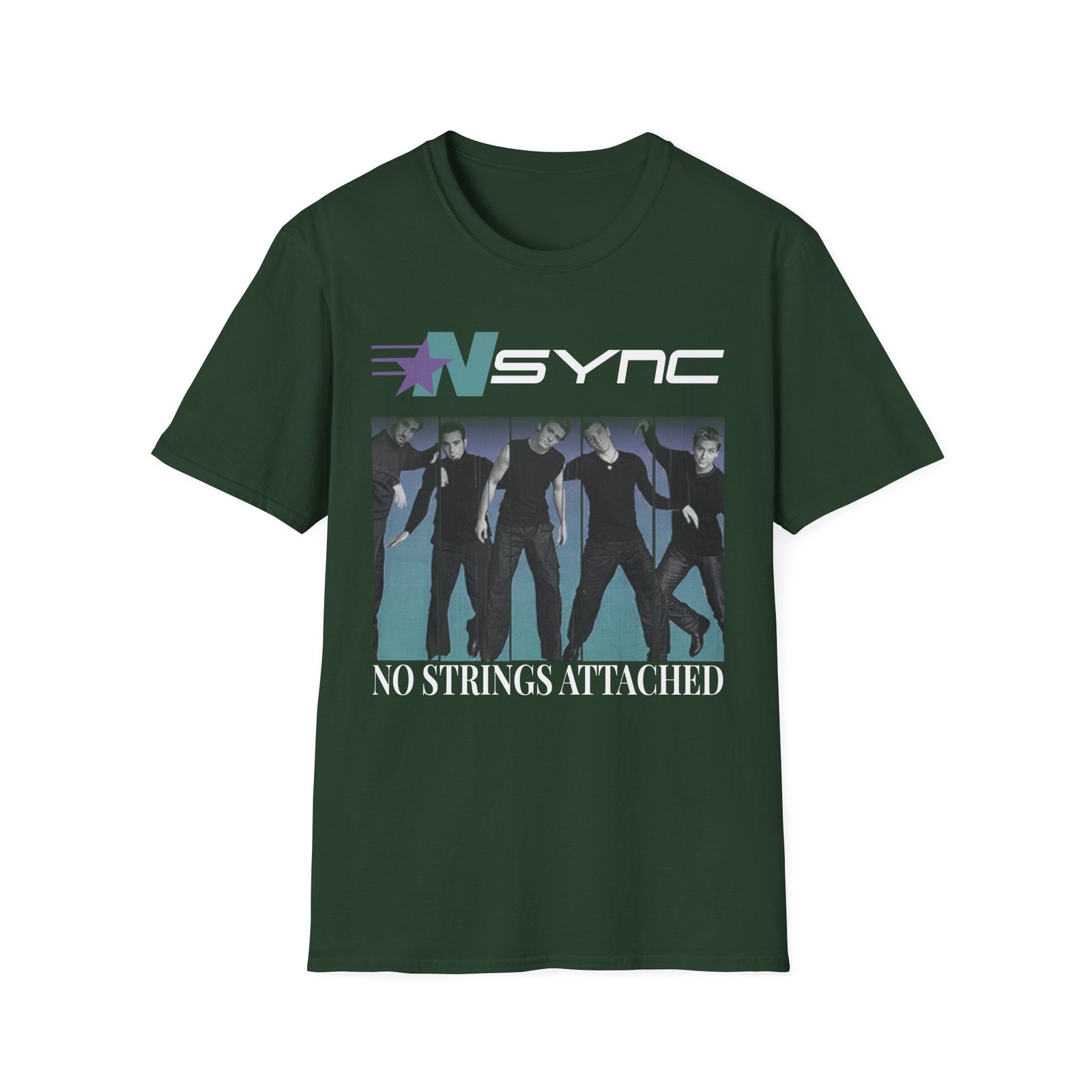 Nsync Bringin' Da Noise Unisex Softstyle T-Shirt