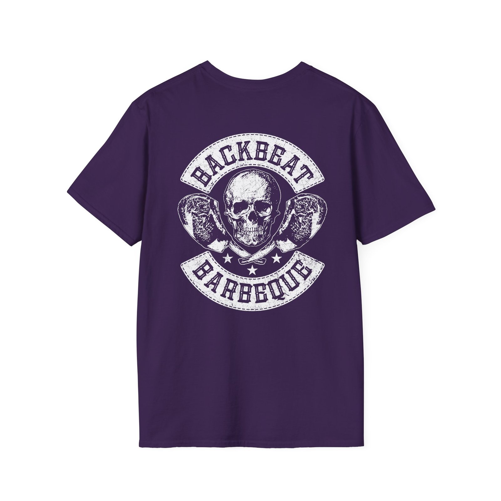 Foo Fighters Backbeat Bbq Logo Unisex Softstyle T-Shirt