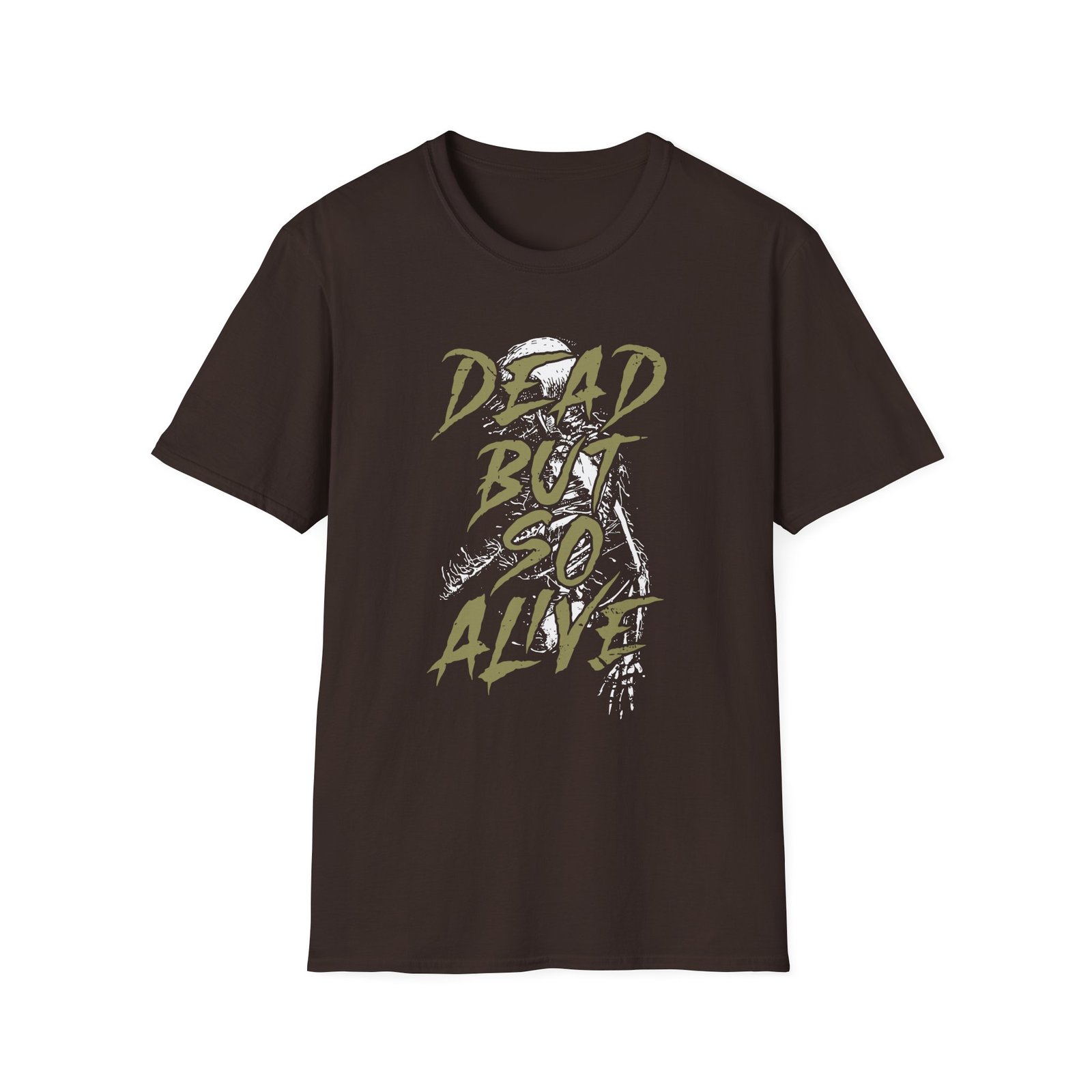Bleeding Through Dead but So Alive Unisex Softstyle T-Shirt