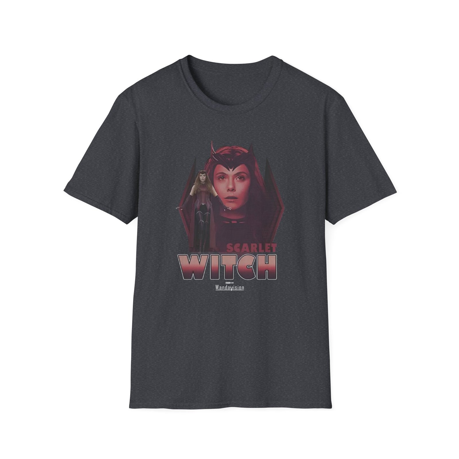 Marvel Wandavision Scarlet Witch Unisex Softstyle T-Shirt