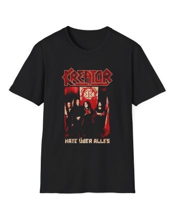 Kreator Hate Über Alles Photo Unisex Softstyle T-Shirt