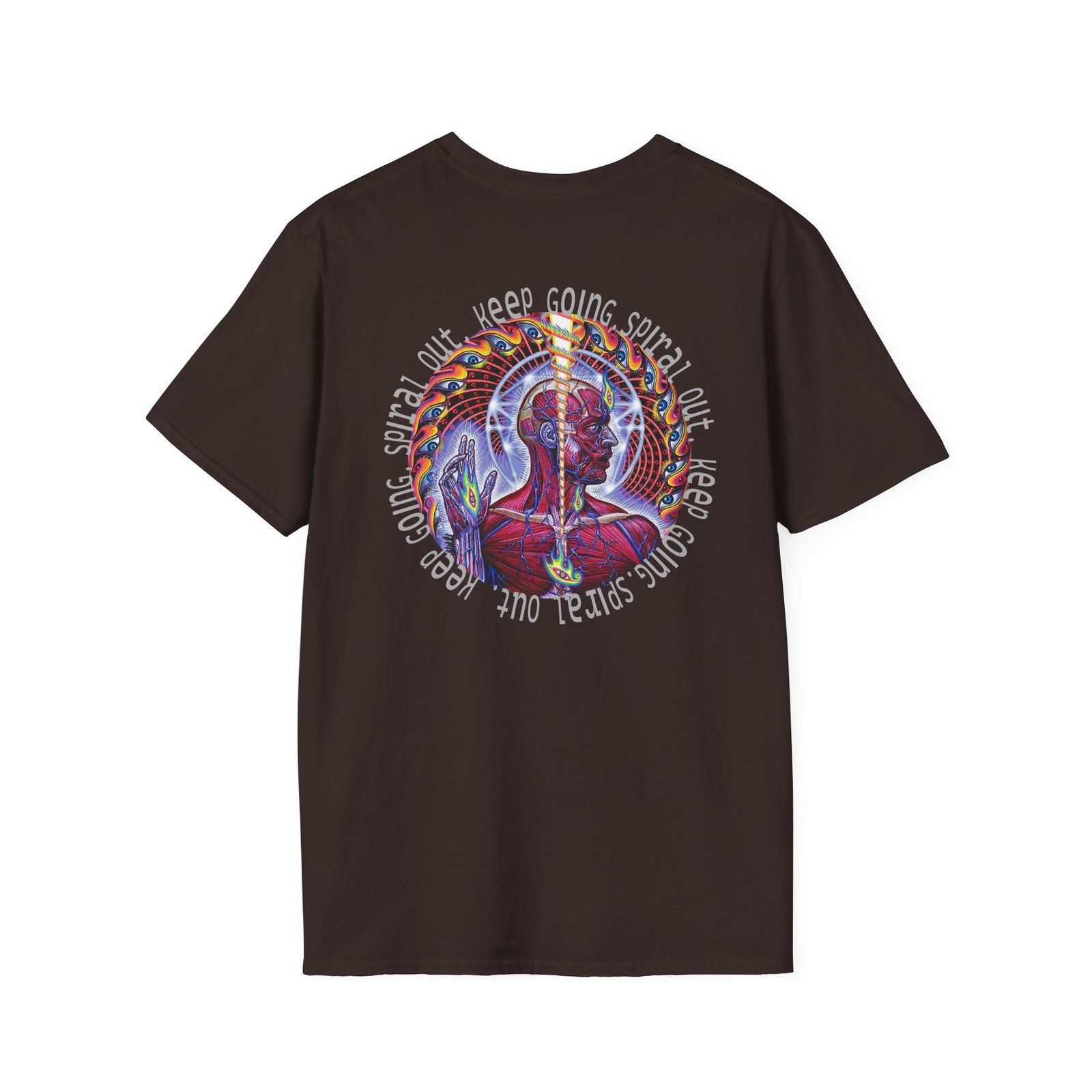 Tool Lateralus Spiral Out Unisex Softstyle T-Shirt