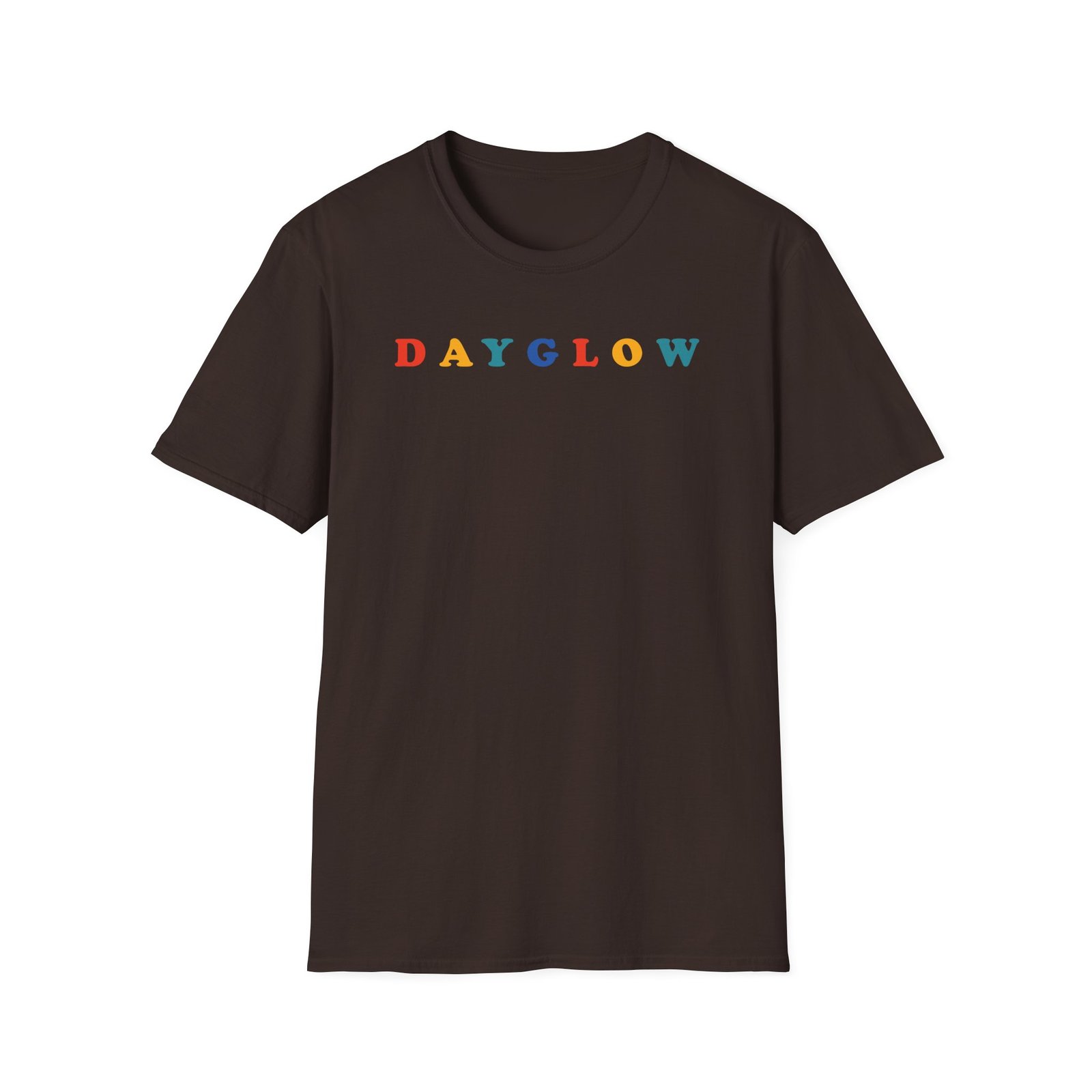 Dayglow Rainbow Logo Unisex Softstyle T-Shirt