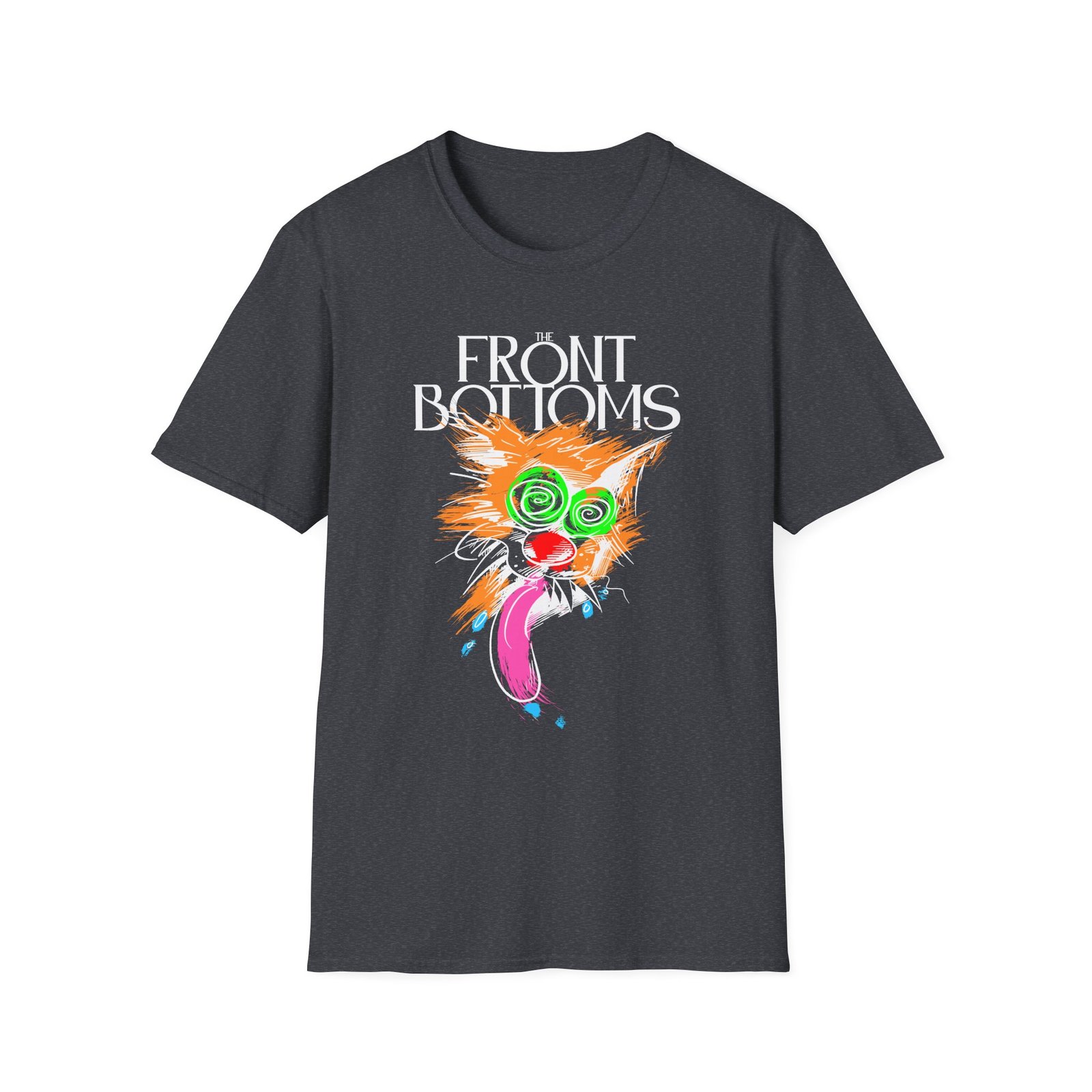 The Front Bottoms New Yorker Cat Unisex Softstyle T-Shirt