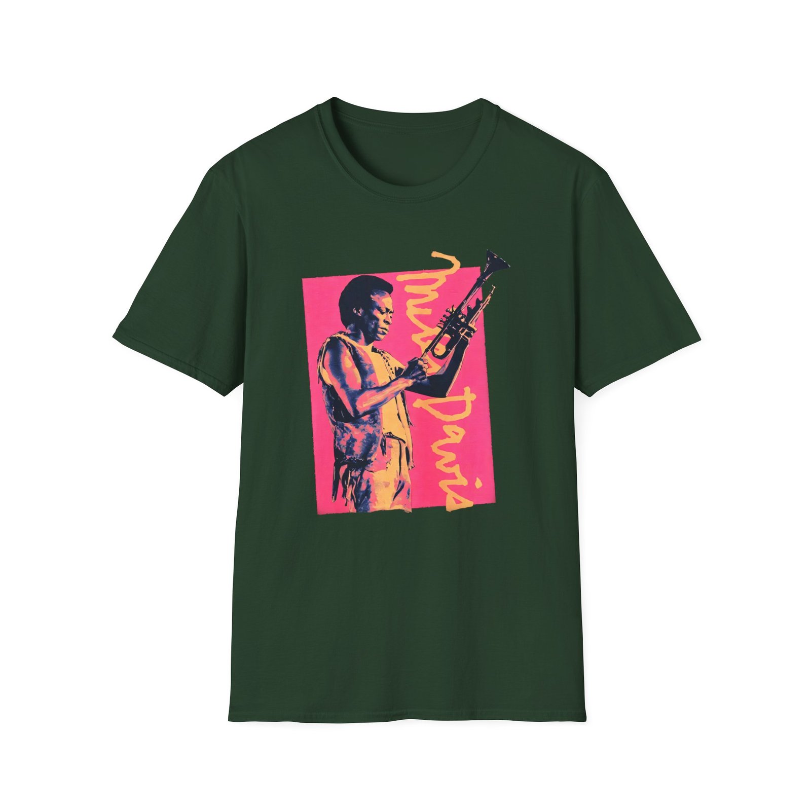 Miles Davis POP! Unisex Softstyle T-Shirt