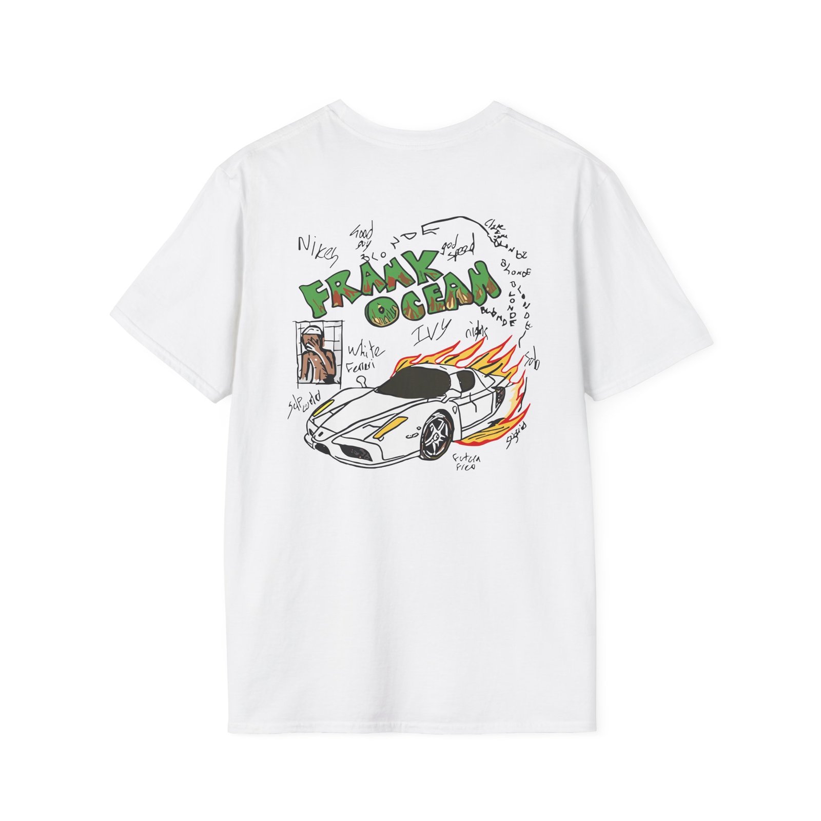 Frank Ocean Blond Art Unisex Softstyle T-Shirt