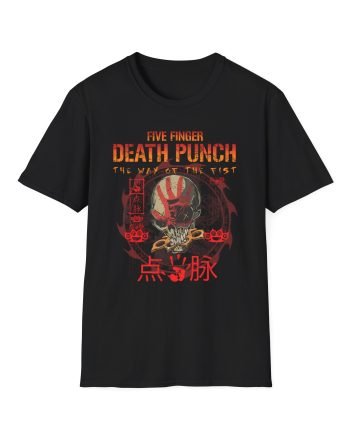 Five Finger Death Punch the Way of the Fist Anniversary  Unisex Softstyle T-Shirt